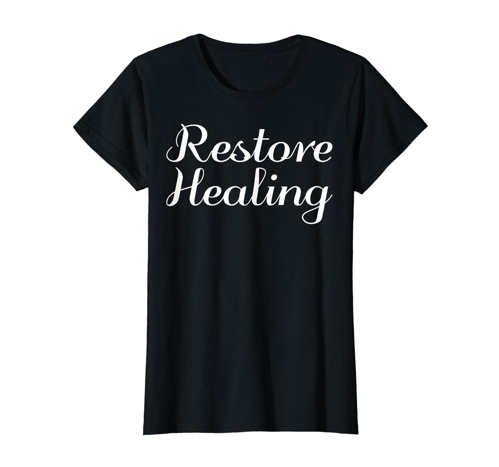 Restore Healing Mental Health Therapist T-Shirt - Trendy Graphic Unisex - T-Shirt, Sweatshirt, Hoodie