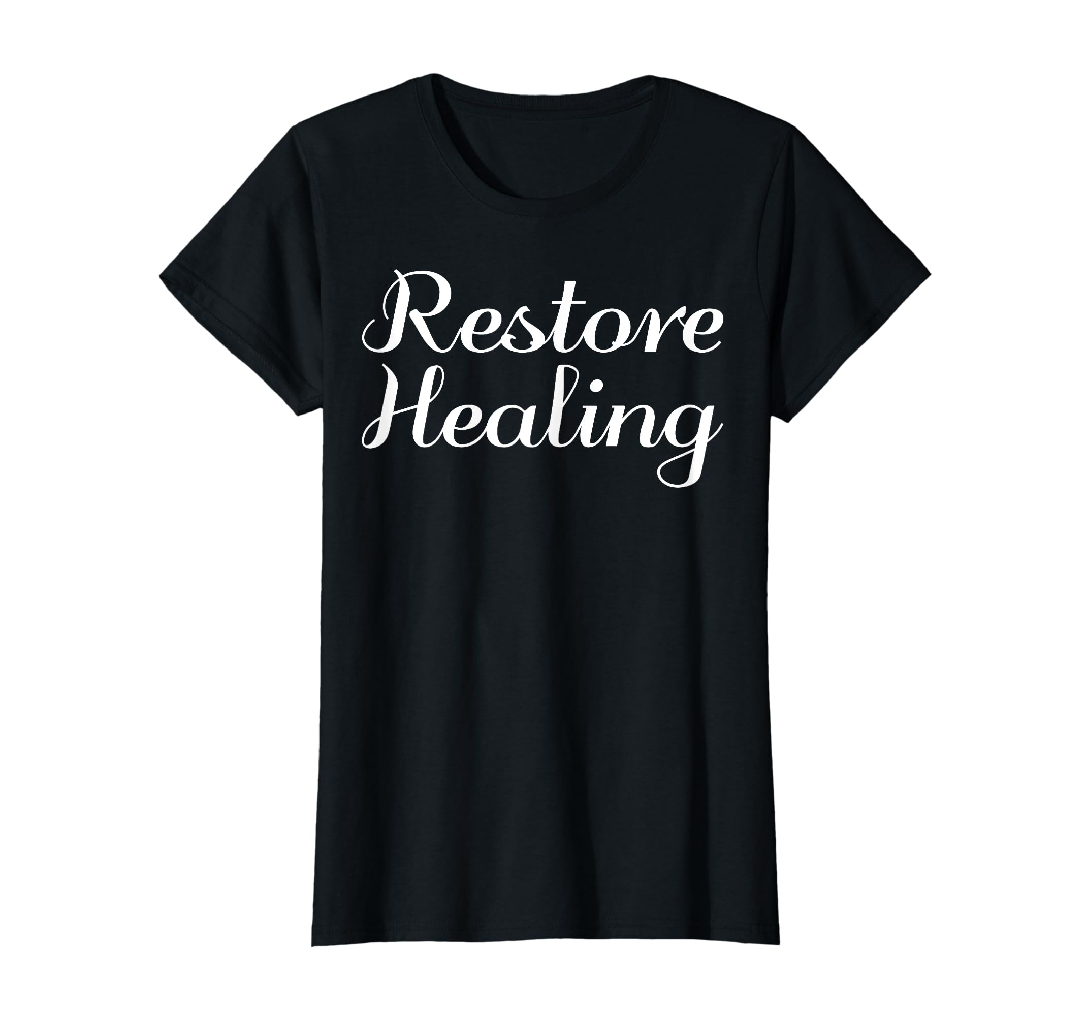 Restore Healing Mental Health Therapist T-Shirt - Trendy Graphic Unisex - T-Shirt, Sweatshirt, Hoodie