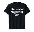Antisocial Butterfly Funny Introvert T-Shirt - Custom Art Print Unisex - T-Shirt, Sweatshirt, Hoodie