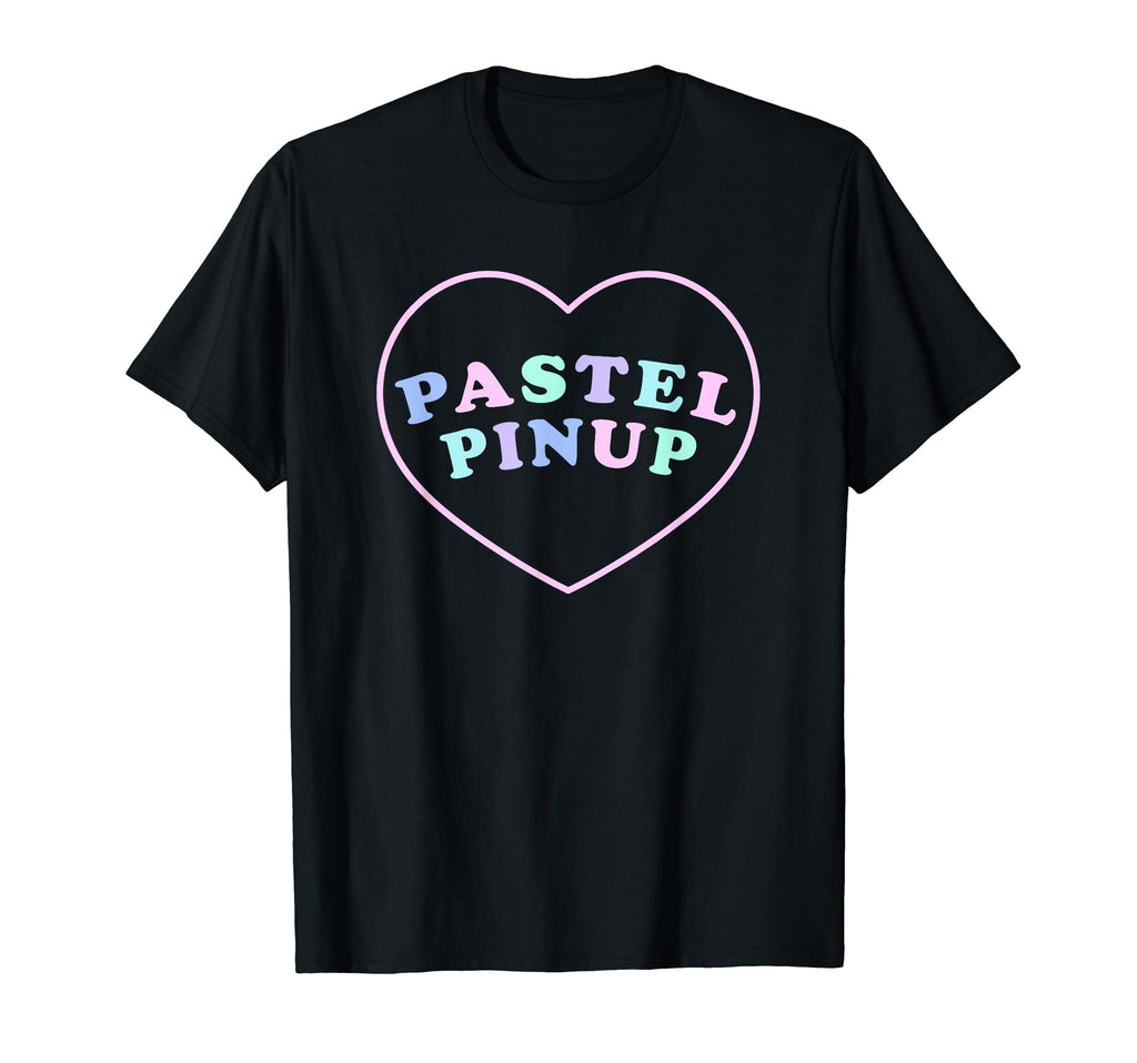 Pastel Pinup Kawaii Burlesque S Xl T-Shirt - Casual Everyday Wear Men Women - T-Shirt, Sweatshirt, Hoodie