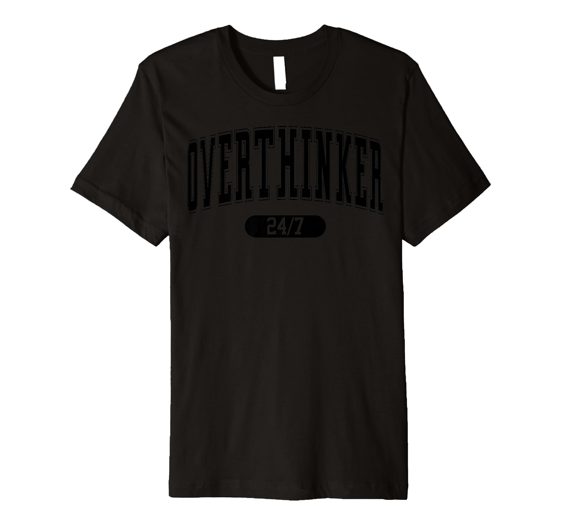 Overthinker T-Shirt - Custom Art Print for Adults - T-Shirt, Sweatshirt, Hoodie