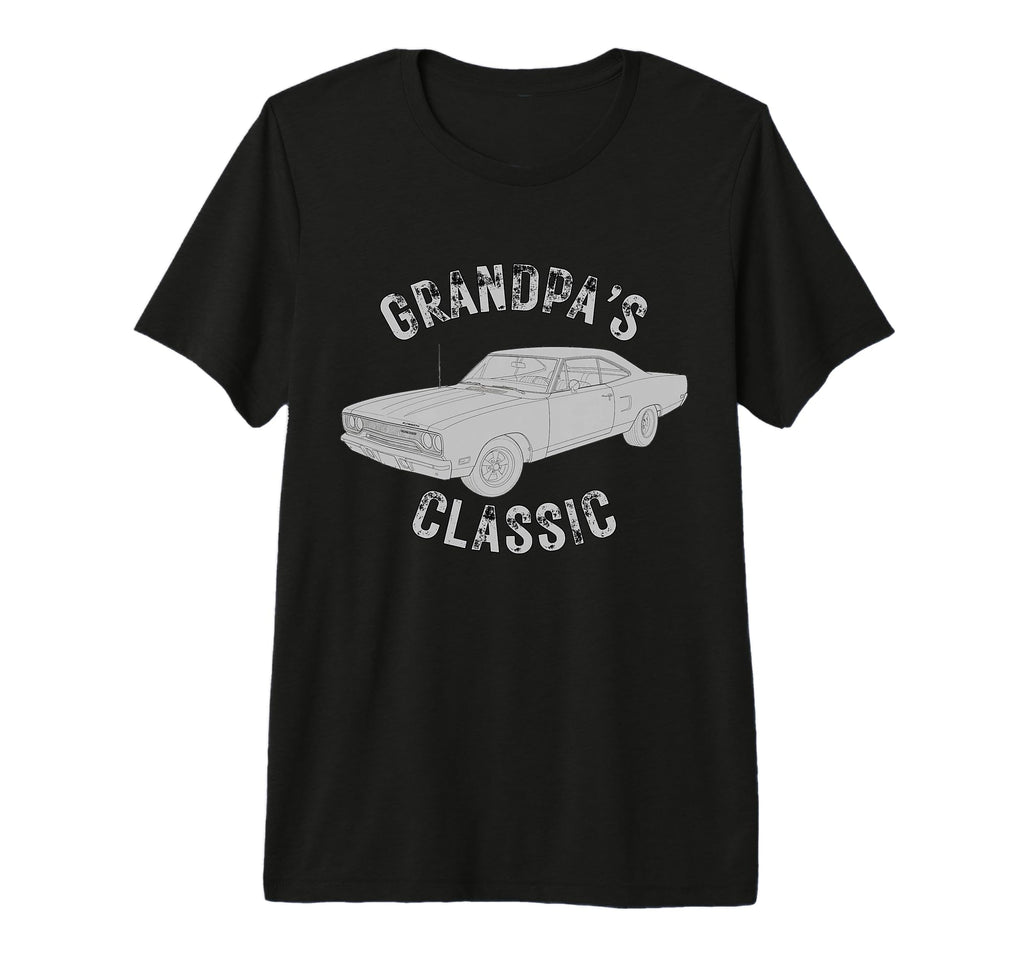 70 Grandpas Hot Car Enthusiast Tri T-Shirt - Trendy Graphic for Adults - T-Shirt, Sweatshirt, Hoodie