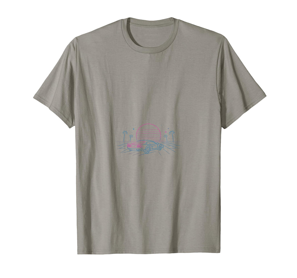 80S Synthwave T-Shirt - Novelty Apparel for Adults - T-Shirt, Sweatshirt, Hoodie