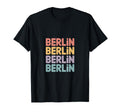 Berlin Stacked Typography City T-Shirt - Unique Graphic Unisex - T-Shirt, Sweatshirt, Hoodie