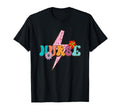 Nurse Colorful Floral Lightning T-Shirt - Streetwear Style Unisex - T-Shirt, Sweatshirt, Hoodie