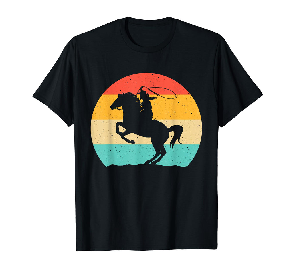 Funny Western Cowgirl Gift Horse T-Shirt - Minimalist Print for Adults - T-Shirt, Sweatshirt, Hoodie