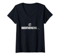 Womens Funny Overthinking Overthinker T-Shirt - Aesthetic Graphic Unisex - T-Shirt, Sweatshirt, Hoodie