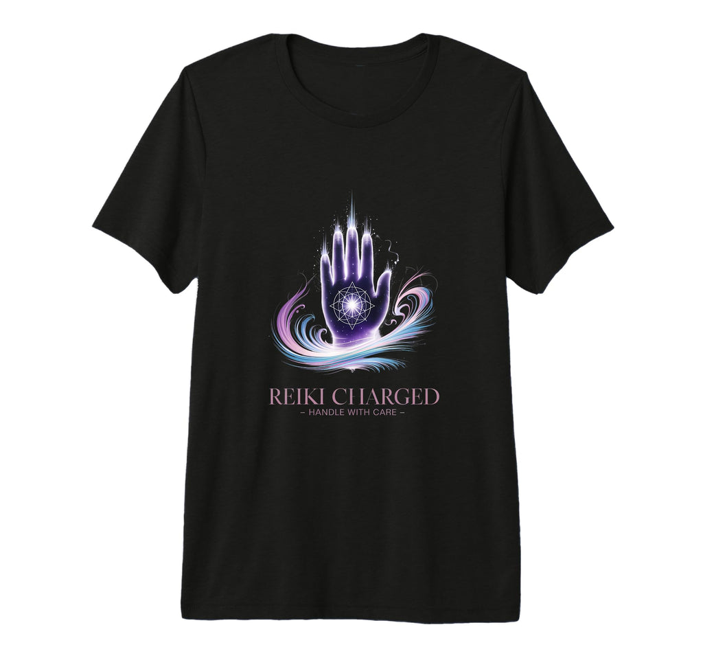 Reiki Charged Good Spiritual Energy T-Shirt - Aesthetic Graphic Unisex - T-Shirt, Sweatshirt, Hoodie