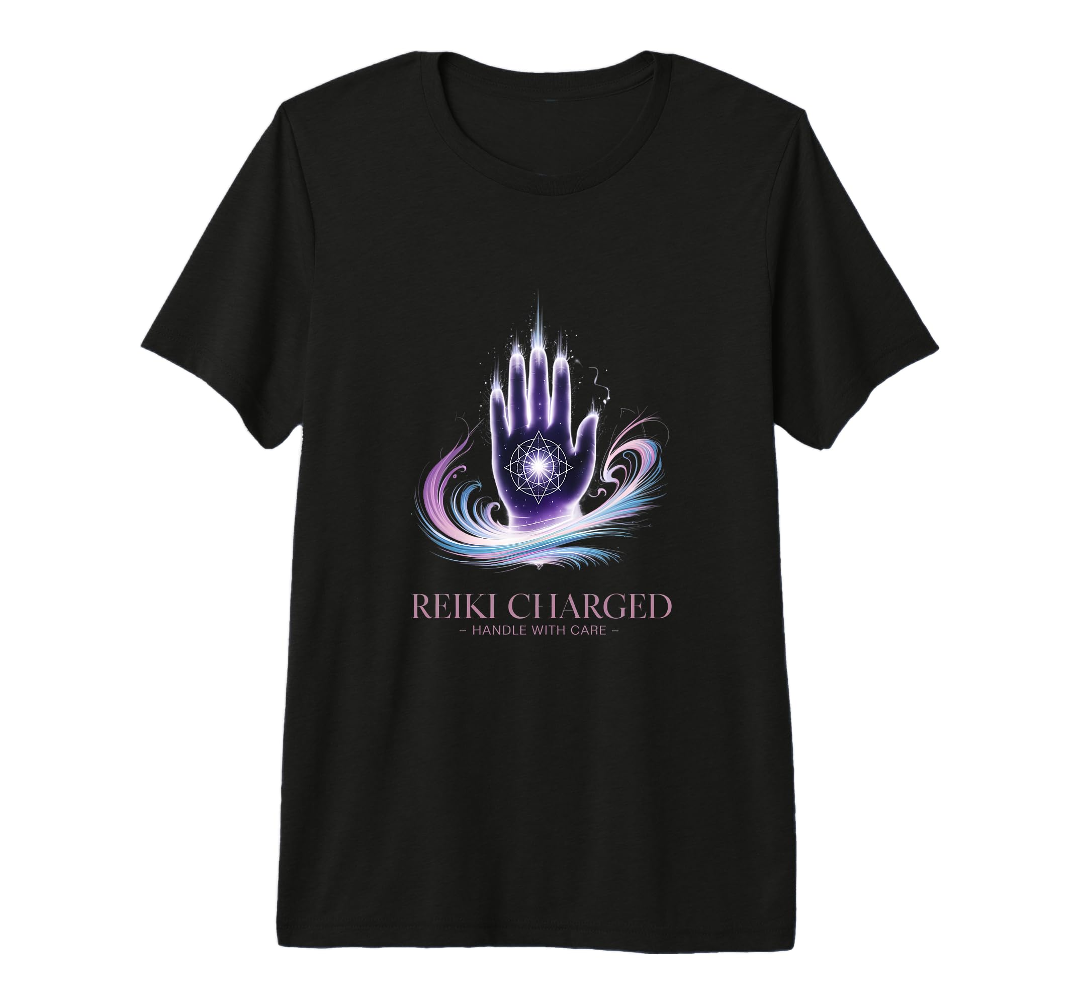 Reiki Charged Good Spiritual Energy T-Shirt - Aesthetic Graphic Unisex - T-Shirt, Sweatshirt, Hoodie