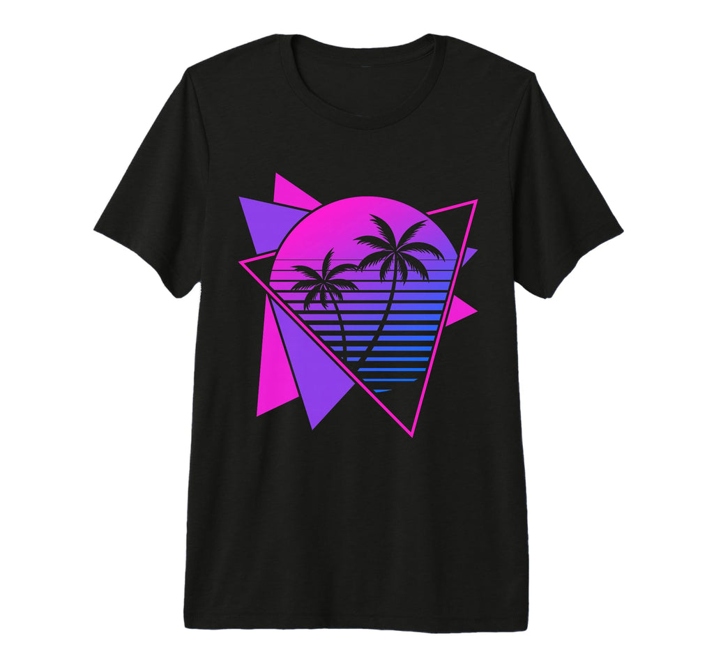 80S Synthwave Aesthetic 1990S Art T-Shirt - Custom Art Print Men Women - T-Shirt, Sweatshirt, Hoodie