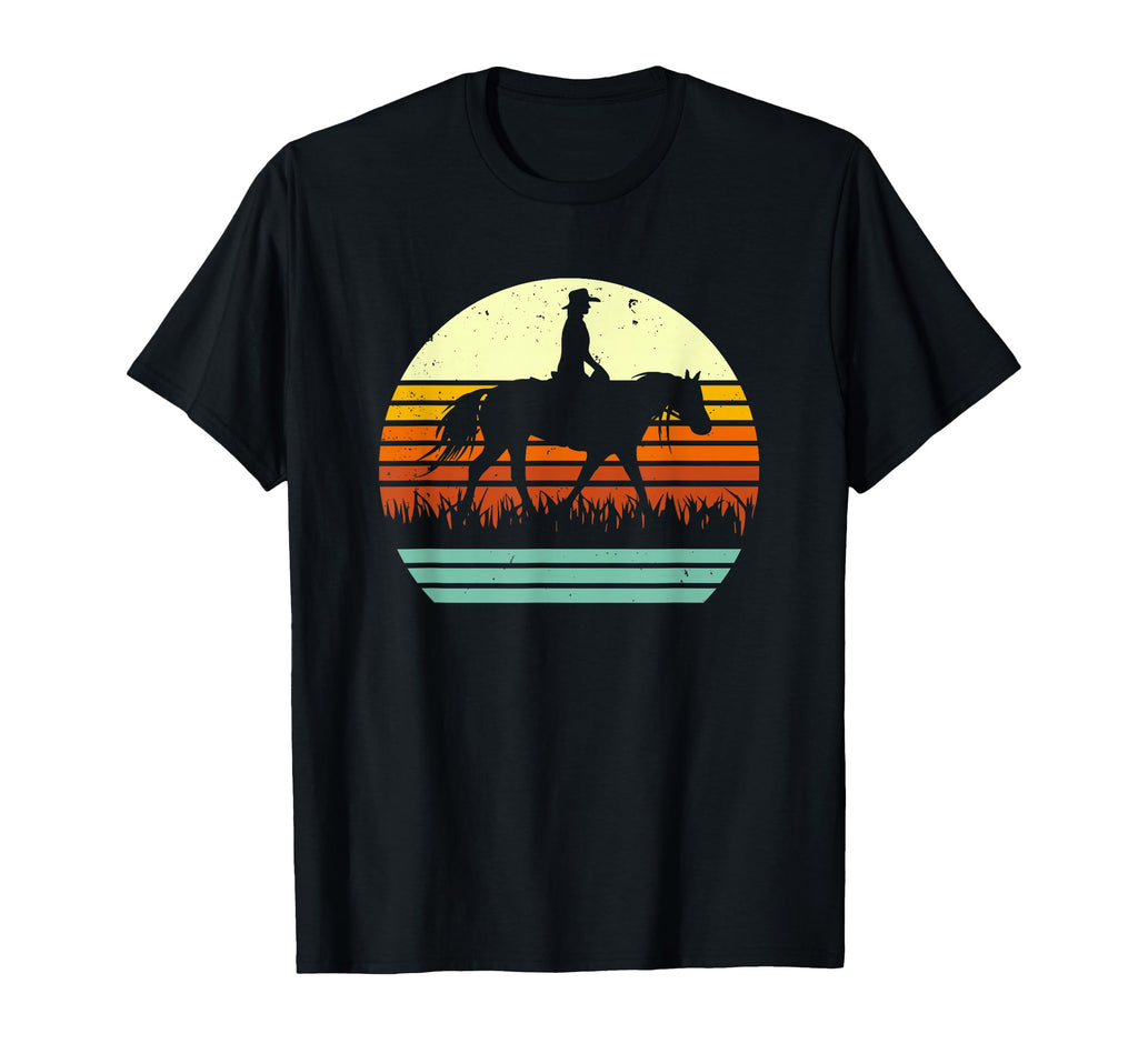 Sun Western Ranch Trail Horse T-Shirt - Novelty Apparel Unisex - T-Shirt, Sweatshirt, Hoodie