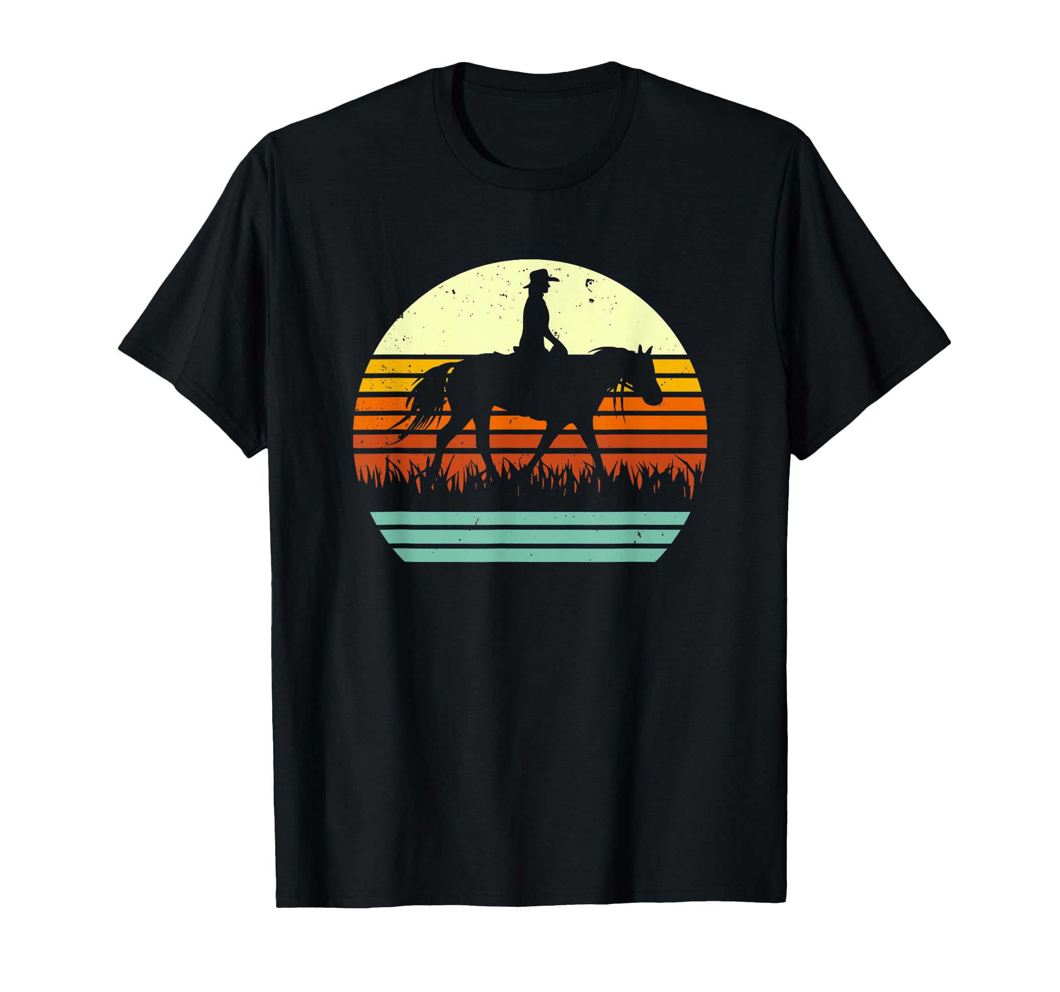 Sun Western Ranch Trail Horse T-Shirt - Novelty Apparel Unisex - T-Shirt, Sweatshirt, Hoodie