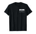 Im Overthinker Funny Sarcastic Nametag T-Shirt - Graphic Print for Adults - T-Shirt, Sweatshirt, Hoodie