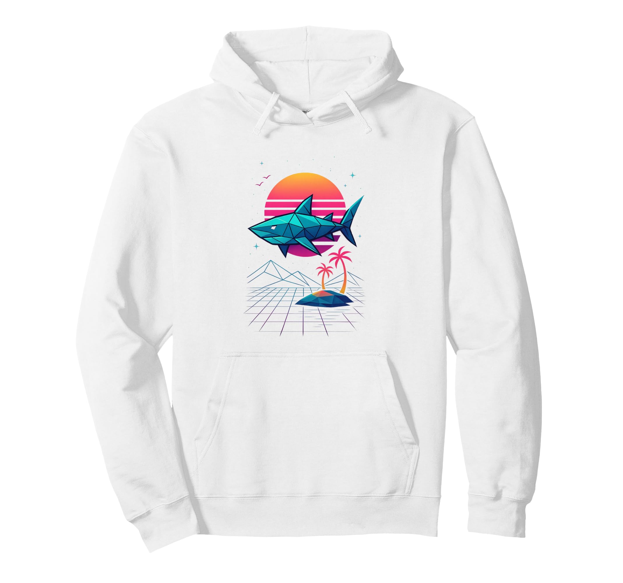 80S Synthwave Hoodie - Unique Graphic Unisex - T-Shirt, Sweatshirt, Hoodie