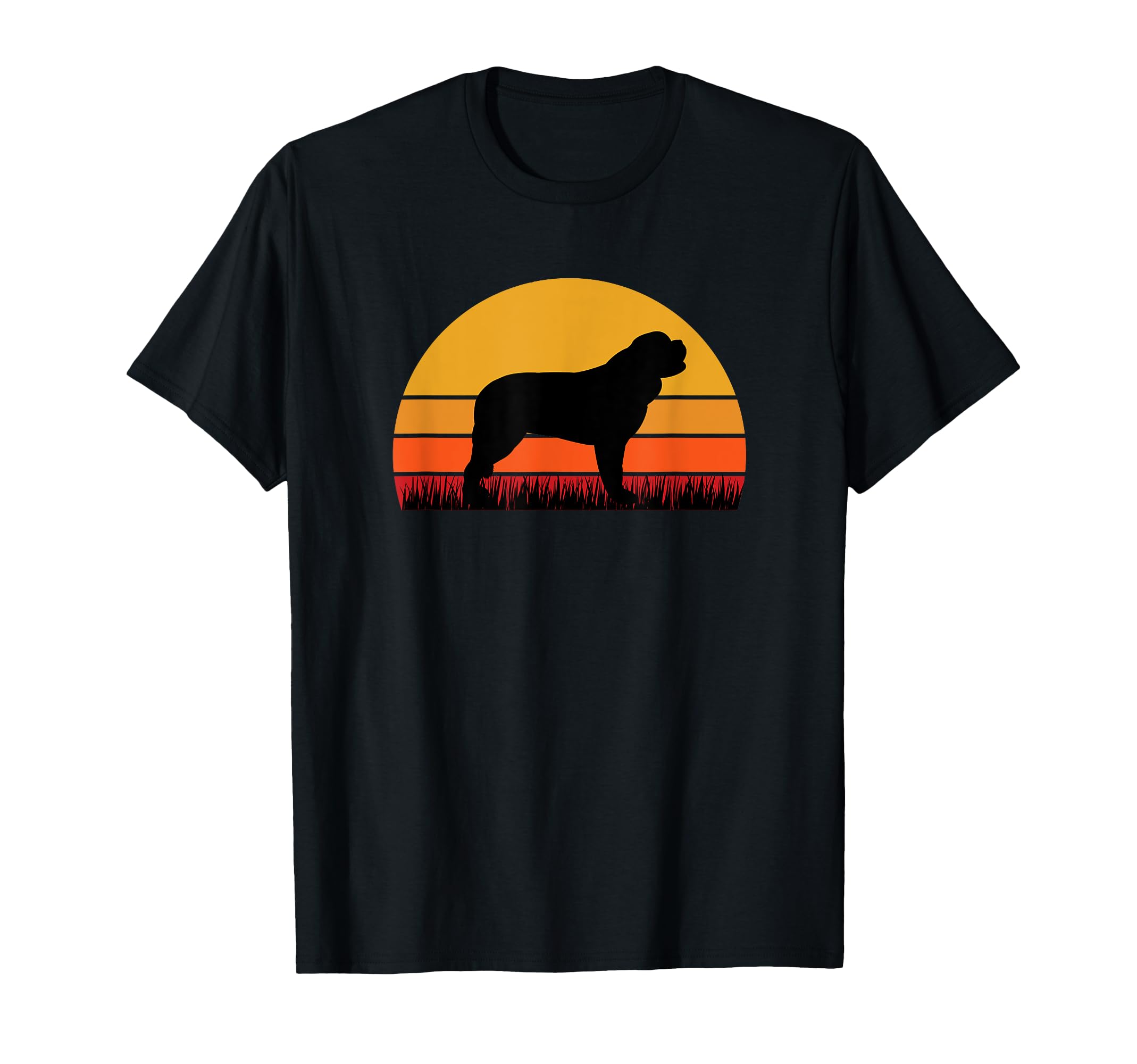 St Bernard Saint Bernard Dog Sunset T-Shirt - Unique Graphic for Adults - T-Shirt, Sweatshirt, Hoodie