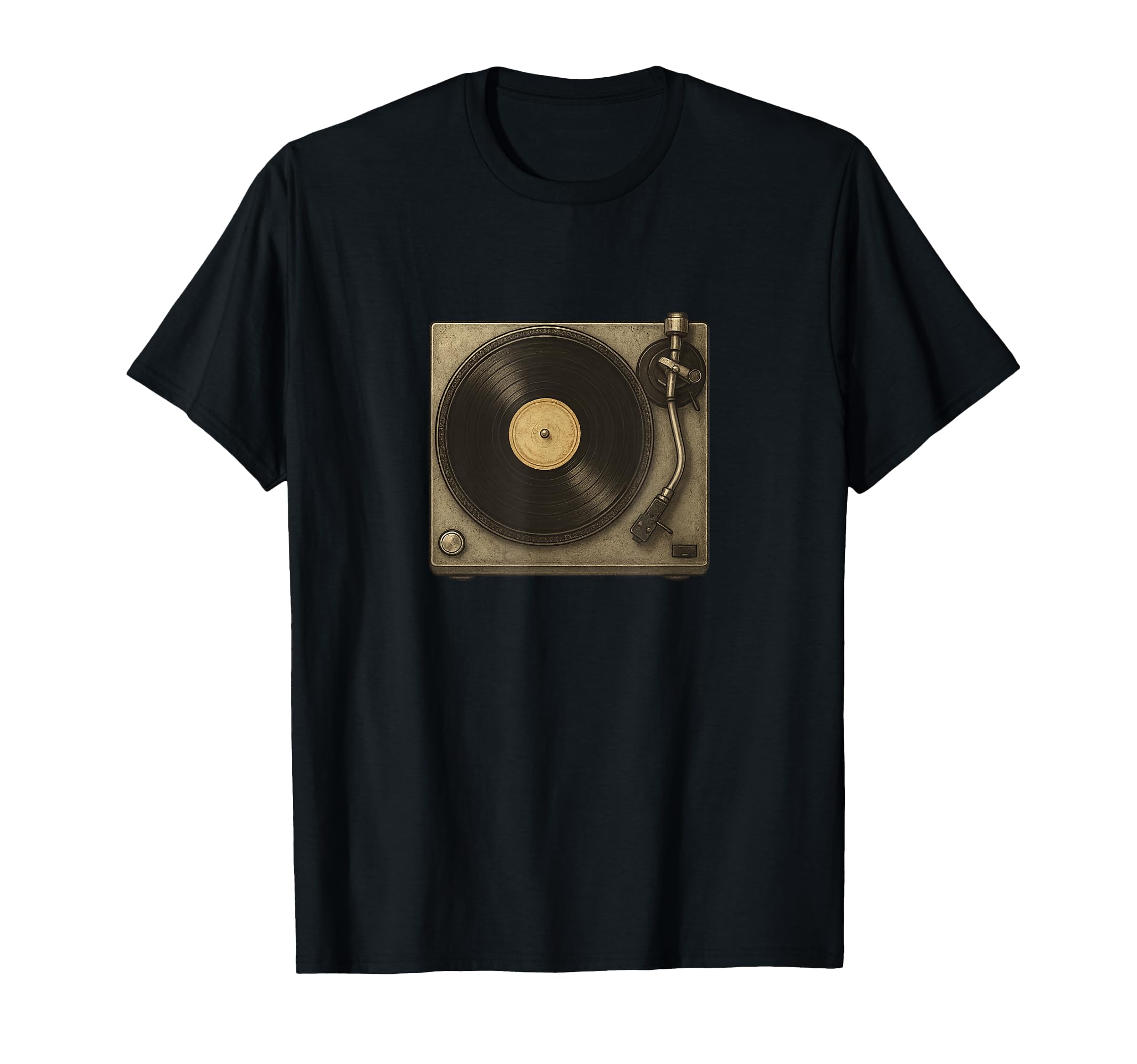 Vinyl Record Player T-Shirt - Aesthetic Graphic Men Women - T-Shirt, Sweatshirt, Hoodie