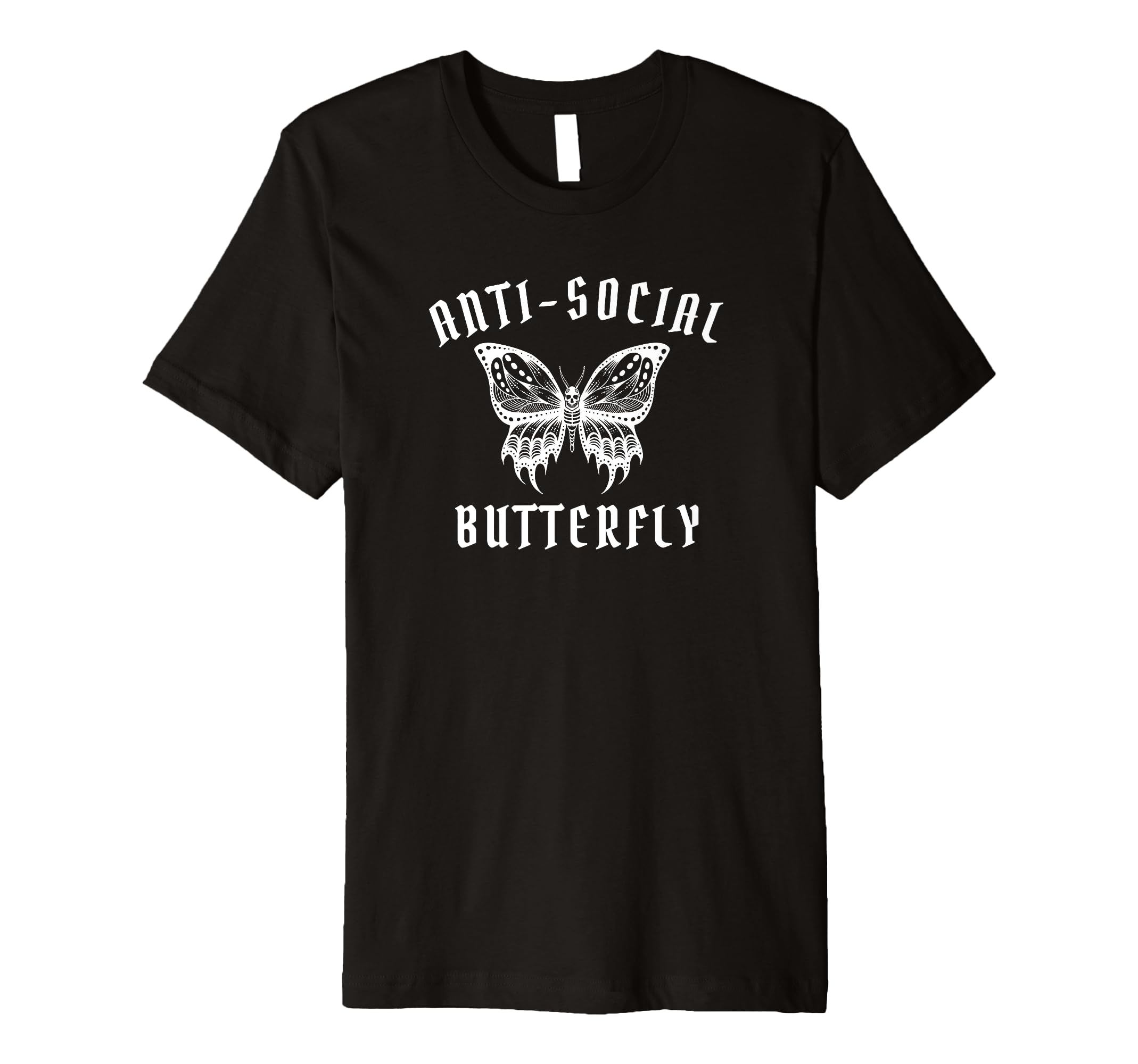 Anti Social Butterfly Introvert T-Shirt - Streetwear Style Men Women - T-Shirt, Sweatshirt, Hoodie