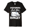 Hungry Overthinker Food Anxiety Sweatshirt - Unique Graphic for Adults - T-Shirt, Sweatshirt, Hoodie