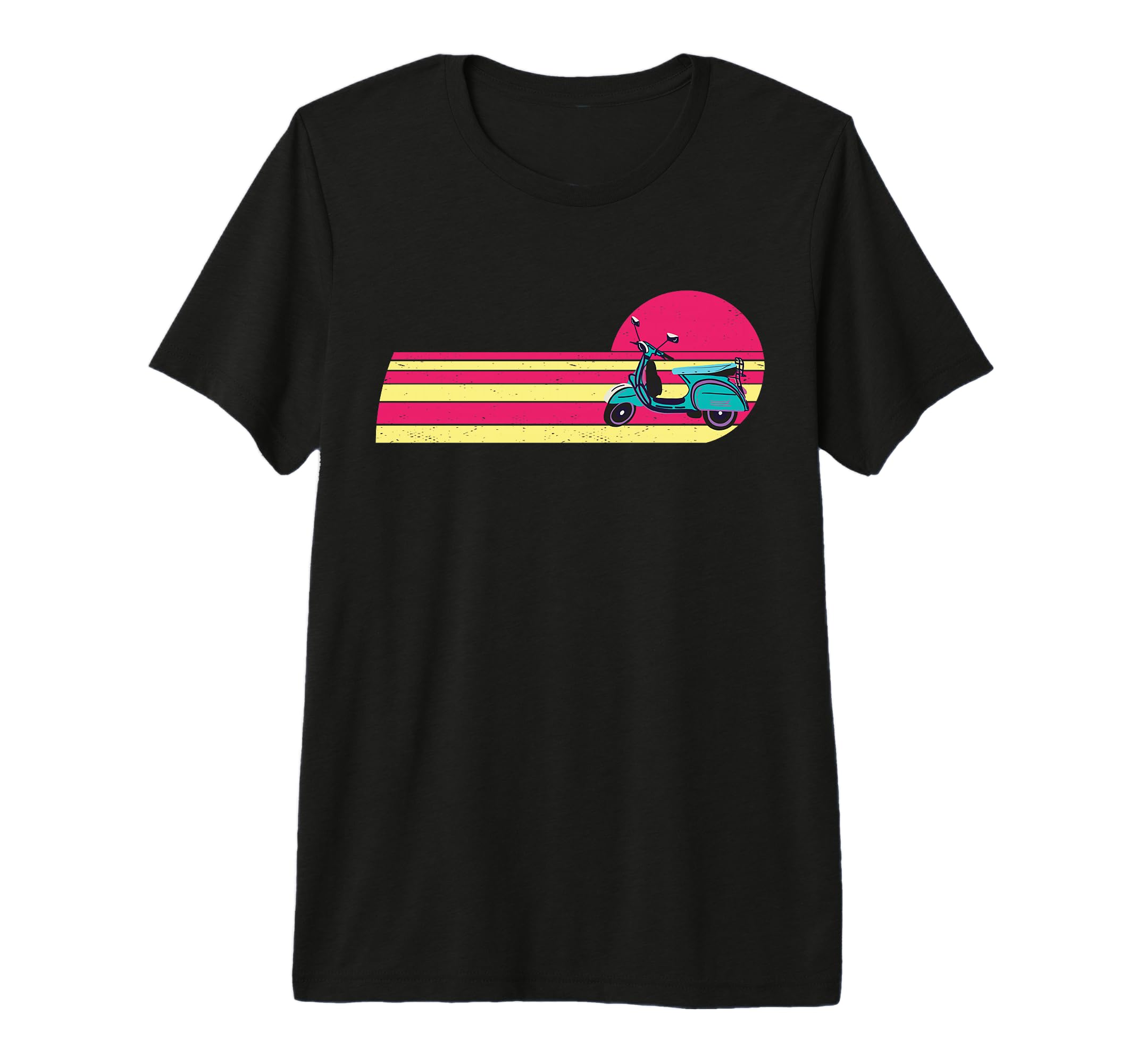 Moped Scooter Bike Scooter Moped T-Shirt - Unique Graphic for Adults - T-Shirt, Sweatshirt, Hoodie