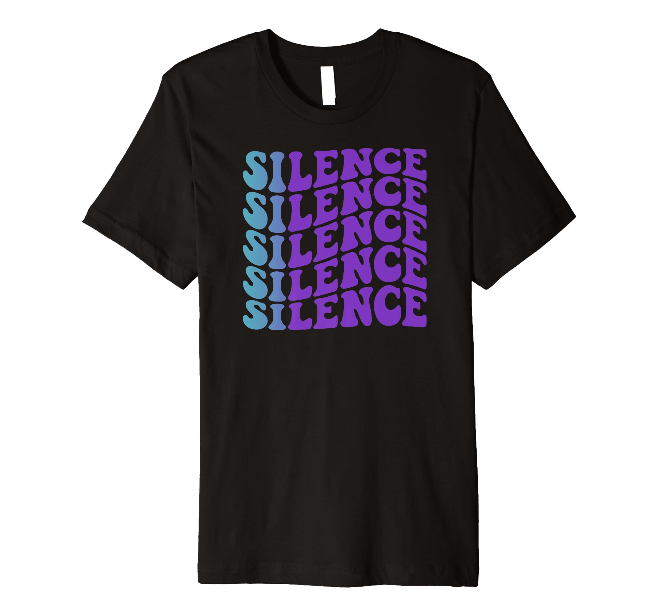 Silence Self Care T-Shirt - Fun Novelty Design Men Women - T-Shirt, Sweatshirt, Hoodie