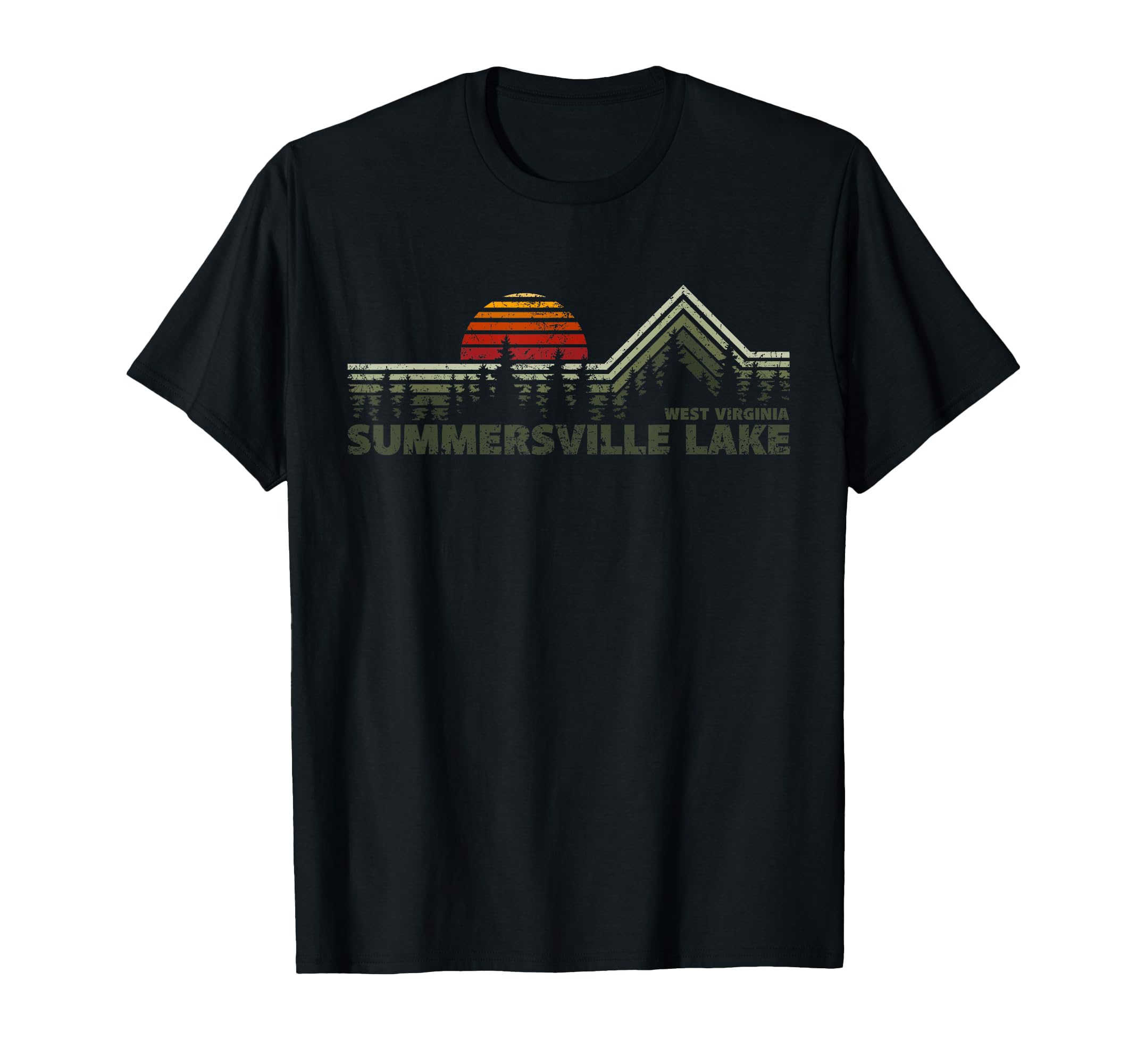 Summersville Lake West Virginia Nature T-Shirt - Streetwear Style Men Women - T-Shirt, Sweatshirt, Hoodie