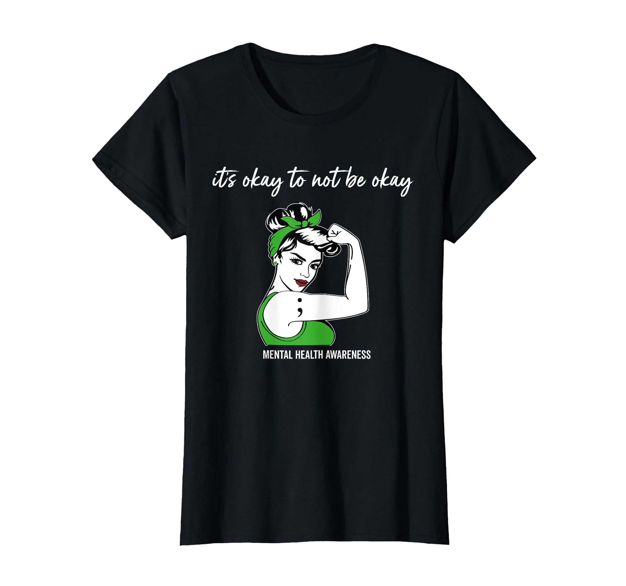 Depression Mental Health Awareness T-Shirt - Graphic Print Unisex - T-Shirt, Sweatshirt, Hoodie