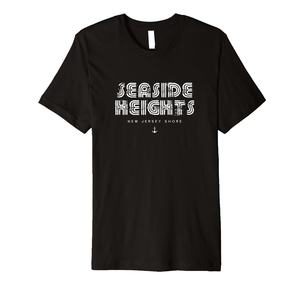 Seaside Heights Nj 70S 80S Type T-Shirt - Fun Novelty Design Unisex - T-Shirt, Sweatshirt, Hoodie