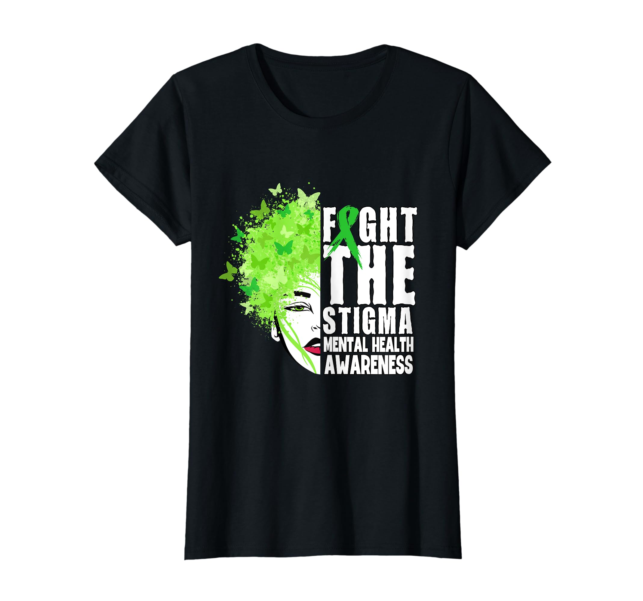 Fight Stigma Mental Health Awareness T-Shirt - Streetwear Style Men Women - T-Shirt, Sweatshirt, Hoodie