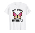 Anti Social And Introverts Gifts Hoodie - Minimalist Print Unisex - T-Shirt, Sweatshirt, Hoodie