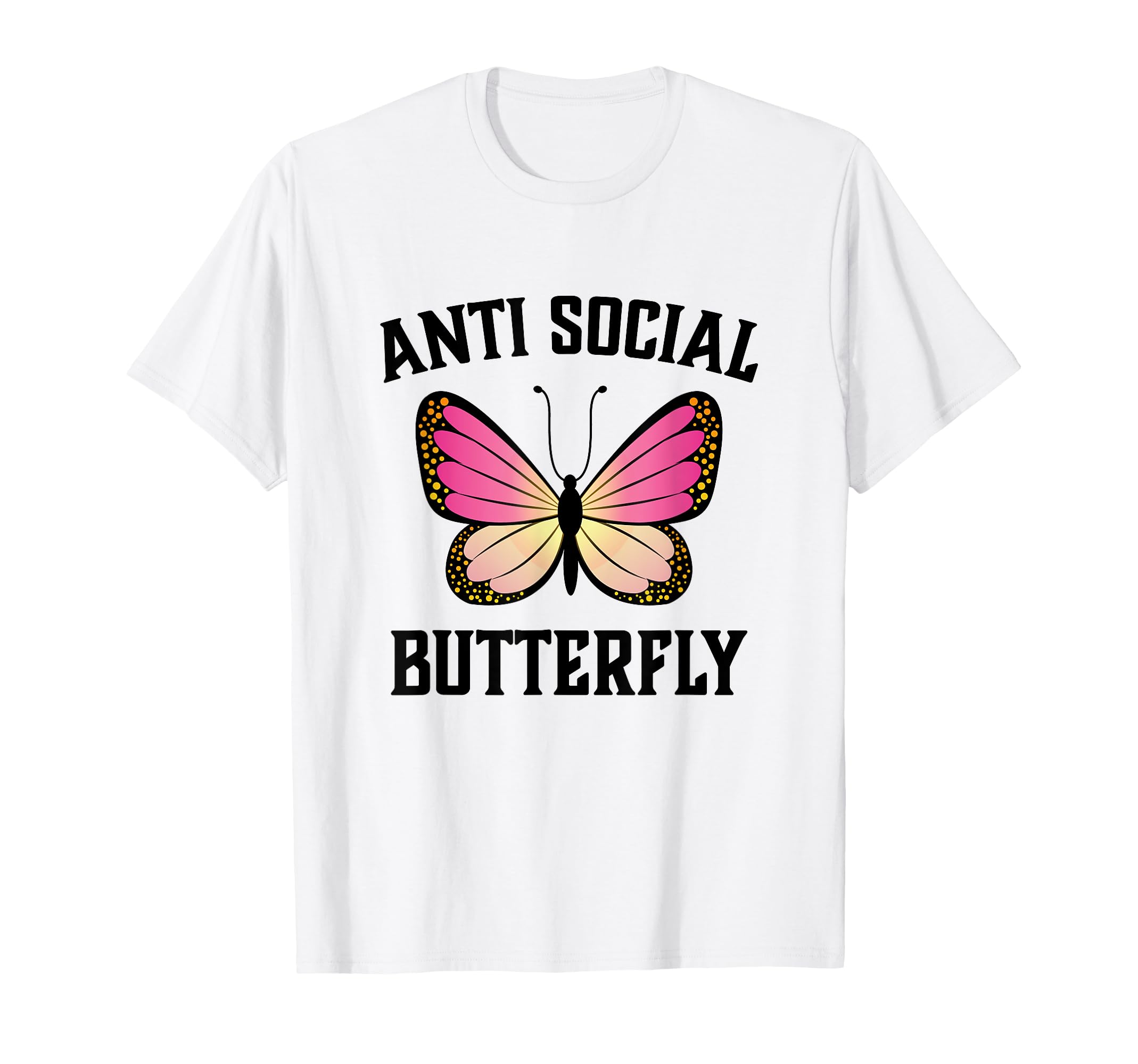 Anti Social And Introverts Gifts Hoodie - Minimalist Print Unisex - T-Shirt, Sweatshirt, Hoodie