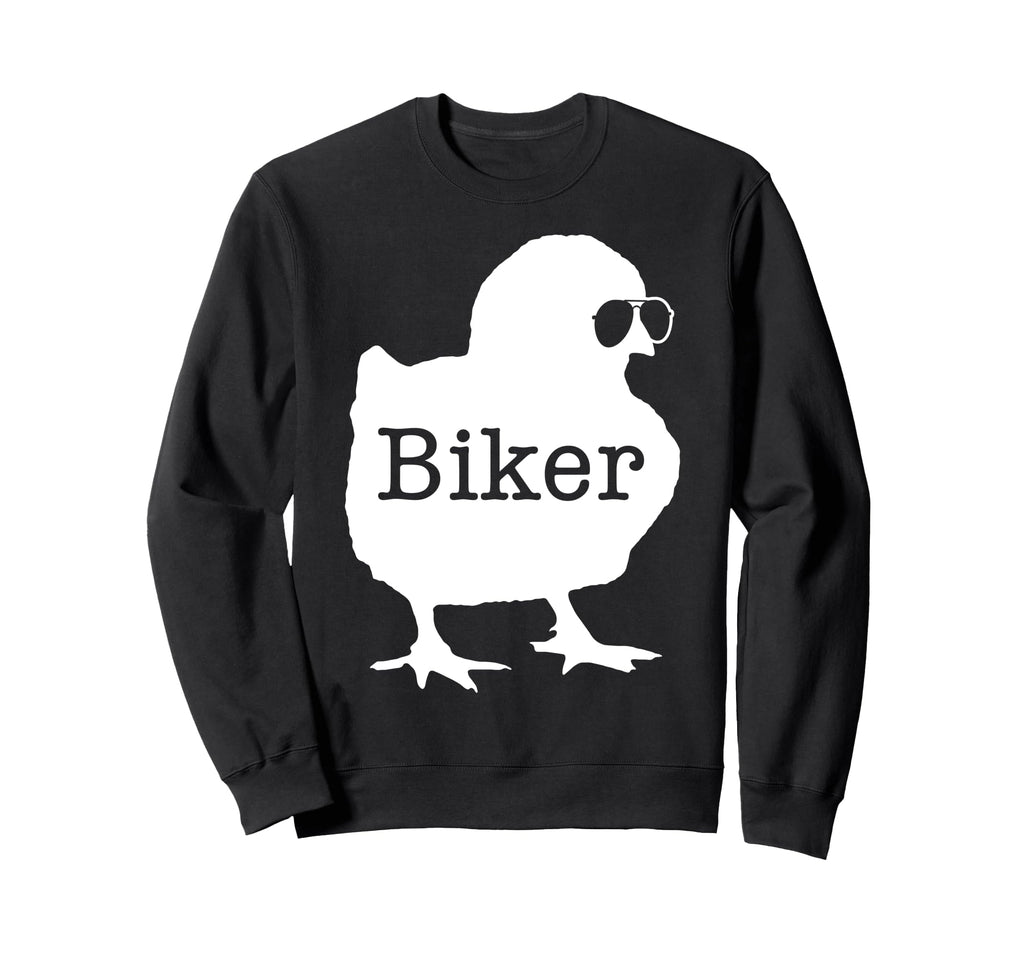 Biker Chick Motorcycle Biker Funny Sweatshirt - Streetwear Style for Adults - T-Shirt, Sweatshirt, Hoodie