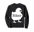 Biker Chick Motorcycle Biker Funny Sweatshirt - Streetwear Style for Adults - T-Shirt, Sweatshirt, Hoodie