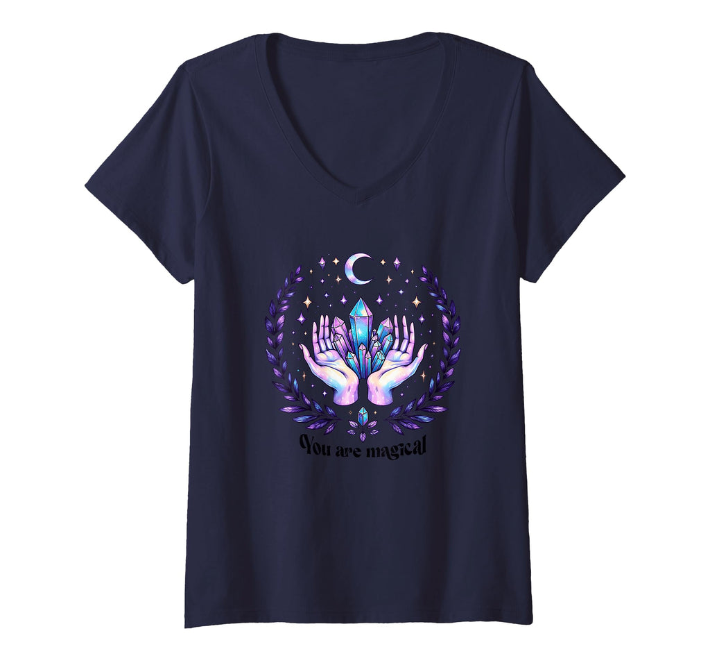 Womens You Are Magical Crystal T-Shirt - Streetwear Style Men Women - T-Shirt, Sweatshirt, Hoodie