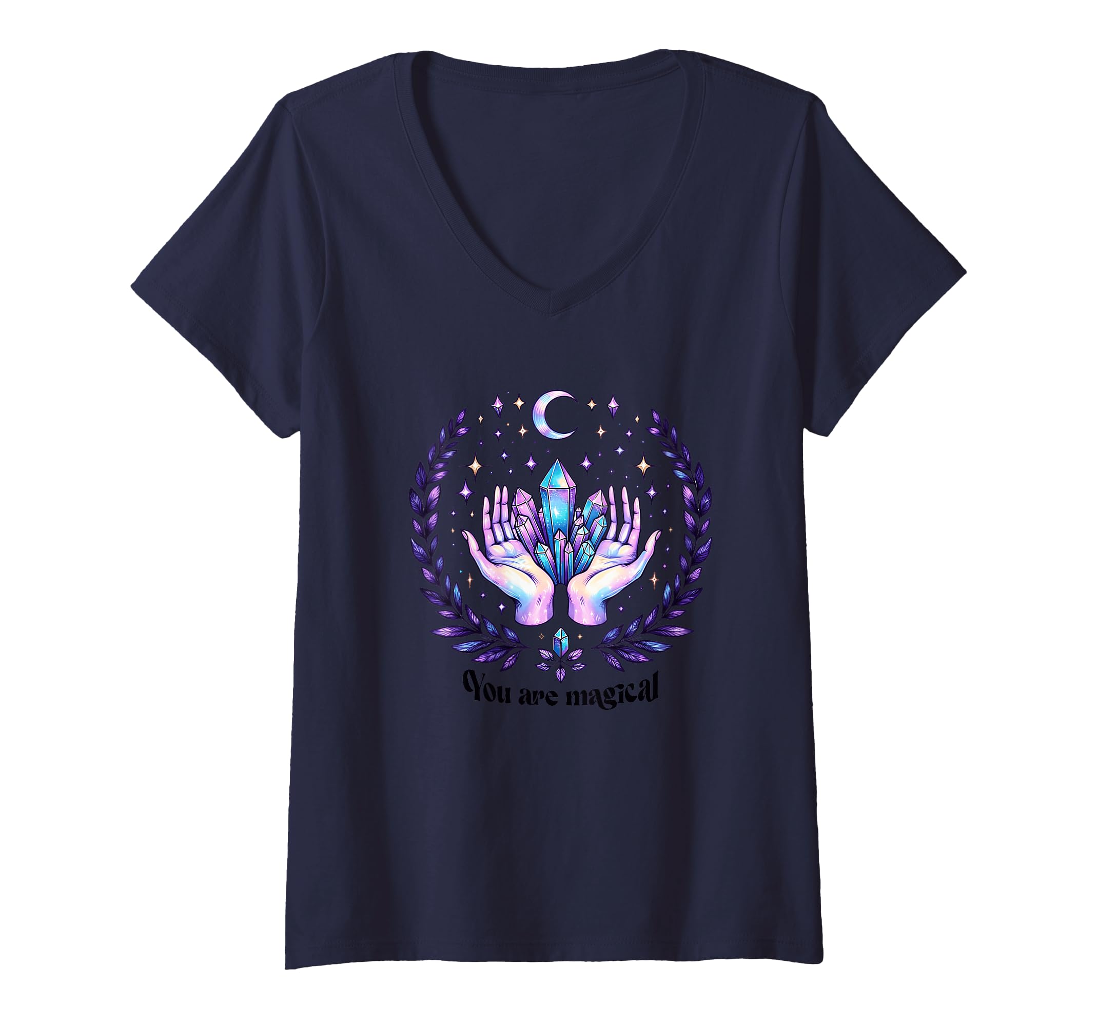 Womens You Are Magical Crystal T-Shirt - Streetwear Style Men Women - T-Shirt, Sweatshirt, Hoodie