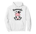 Yoga Meditation Lotus Pose Cow Hoodie - Fun Novelty Design Men Women - T-Shirt, Sweatshirt, Hoodie