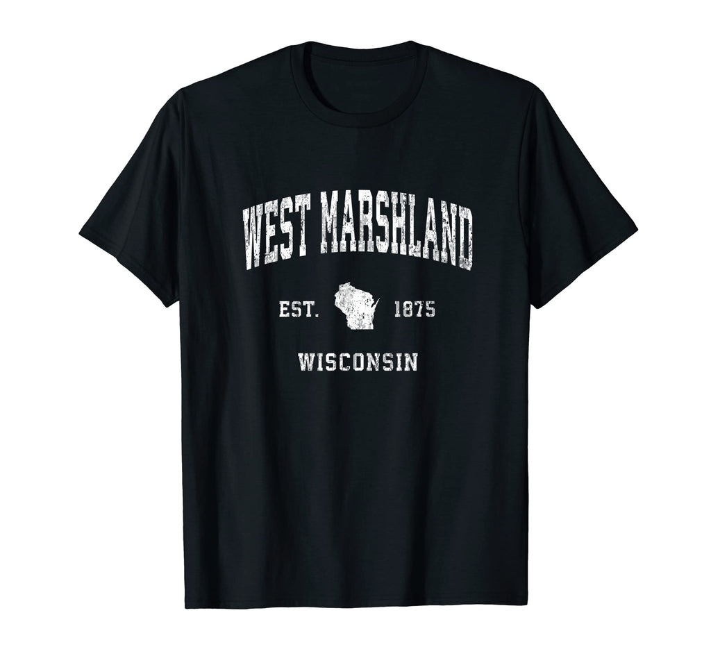 West Marshland Wisconsin Wi T-Shirt - Casual Everyday Wear for Adults - T-Shirt, Sweatshirt, Hoodie