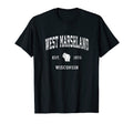West Marshland Wisconsin Wi T-Shirt - Casual Everyday Wear for Adults - T-Shirt, Sweatshirt, Hoodie