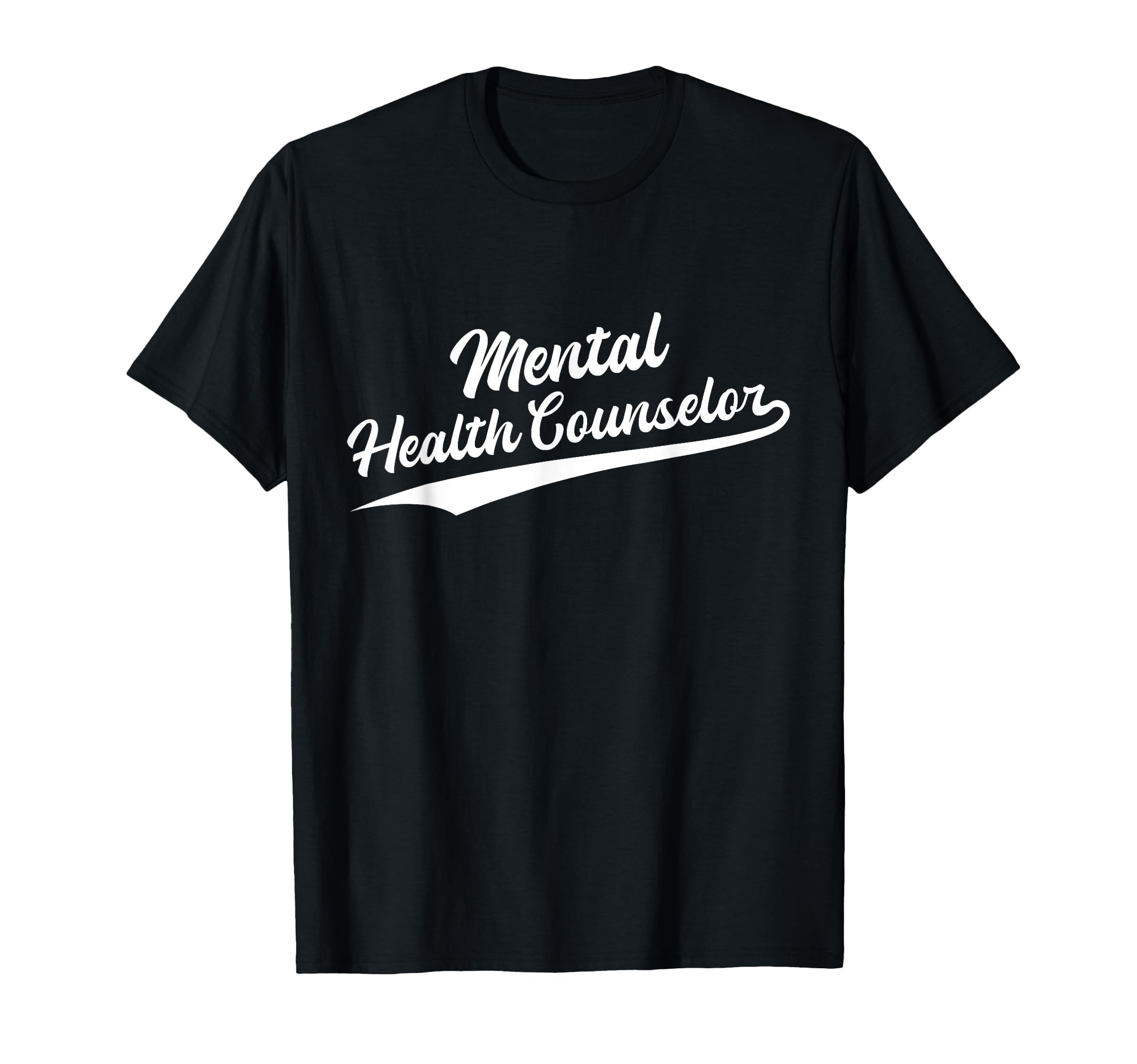 Swoosh Job Title Mental Health T-Shirt - Aesthetic Graphic for Adults - T-Shirt, Sweatshirt, Hoodie