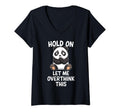 Womens Hold Let Me Overthink This T-Shirt - Aesthetic Graphic for Adults - T-Shirt, Sweatshirt, Hoodie