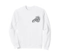 Motorcycle Racing Distressed Sweatshirt - Unique Graphic Unisex - T-Shirt, Sweatshirt, Hoodie