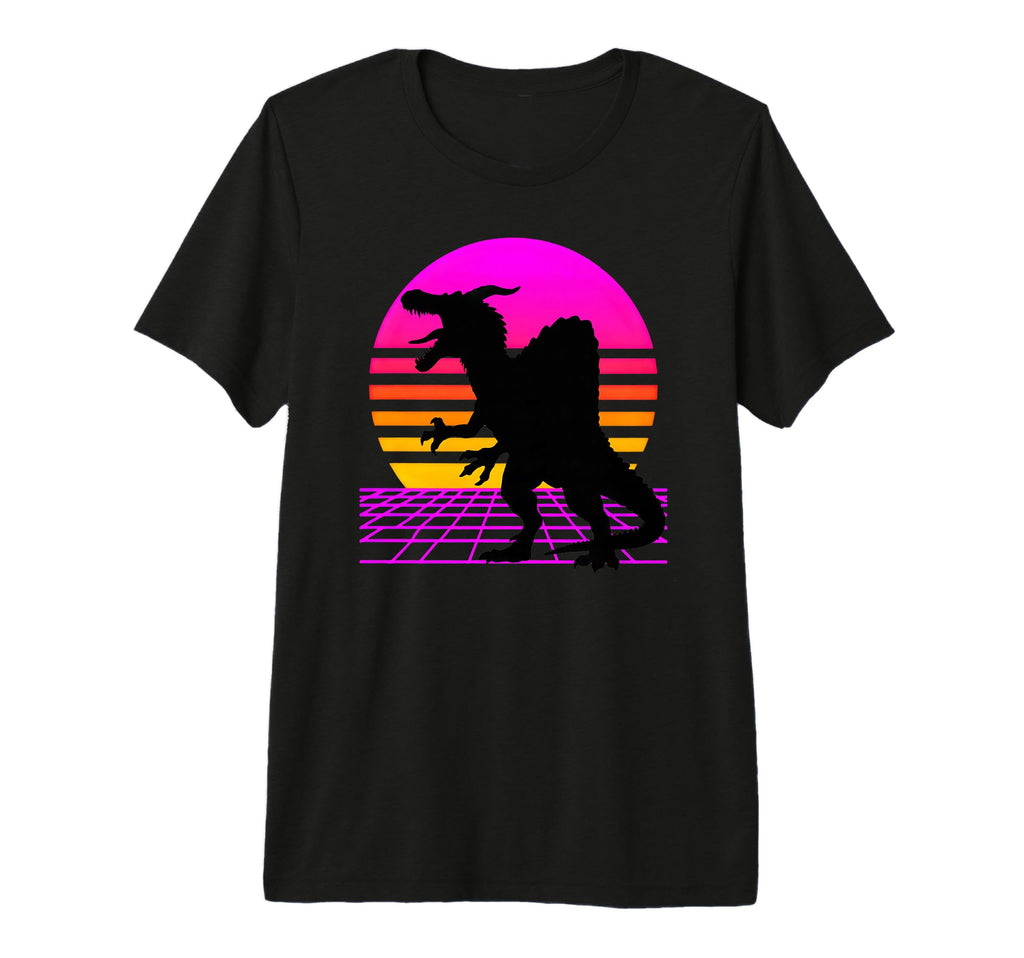 Fearless Spinosaurus Dinosaur T-Shirt - Minimalist Print for Adults - T-Shirt, Sweatshirt, Hoodie