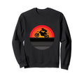 Motorcross Motorcycle Moped Biker Sweatshirt - Minimalist Print Unisex - T-Shirt, Sweatshirt, Hoodie