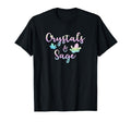 Crystals Sage Womens Spiritual Energy T-Shirt - Aesthetic Graphic Unisex - T-Shirt, Sweatshirt, Hoodie