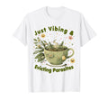 Funny Wellness Vibes Aesthetic Tea T-Shirt - Fun Novelty Design Men Women - T-Shirt, Sweatshirt, Hoodie