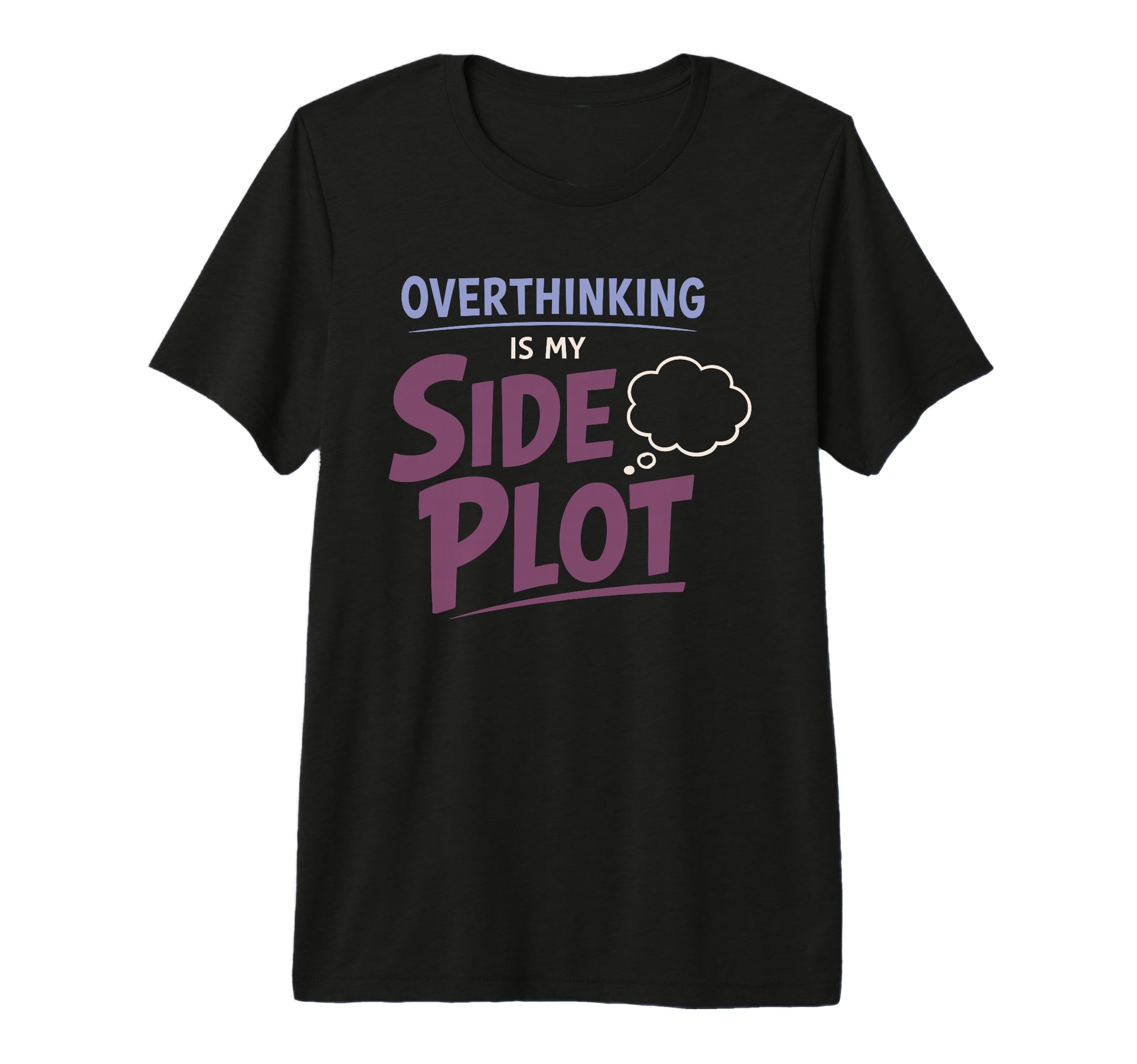 Anime Anxiety Overthinking Weeb T-Shirt - Minimalist Print for Adults - T-Shirt, Sweatshirt, Hoodie