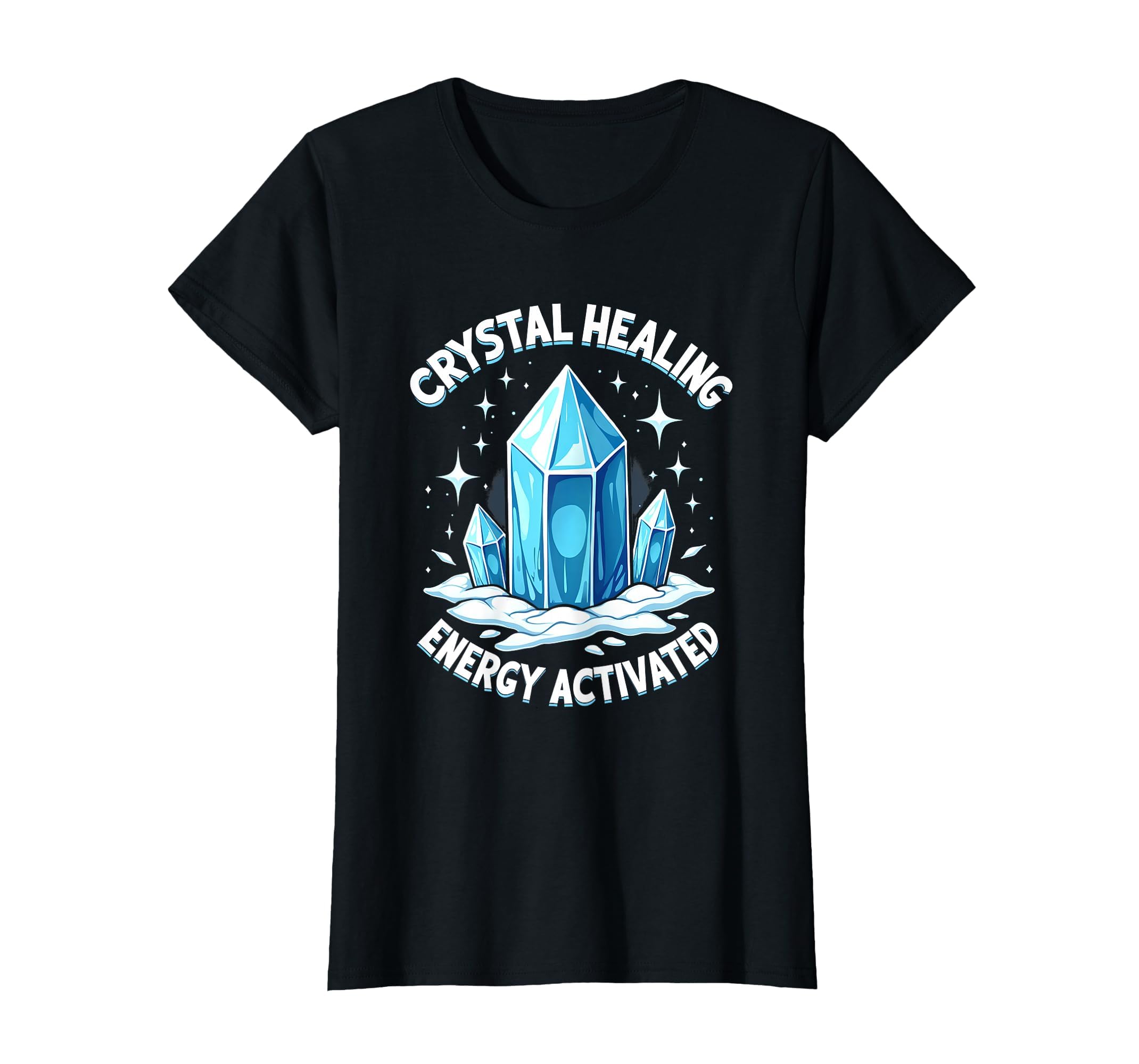 Crystal Healing Energy Activated T-Shirt - Unique Graphic Men Women - T-Shirt, Sweatshirt, Hoodie