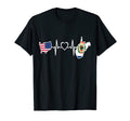 West Virginia American Flag Usa West T-Shirt - Novelty Apparel for Adults - T-Shirt, Sweatshirt, Hoodie