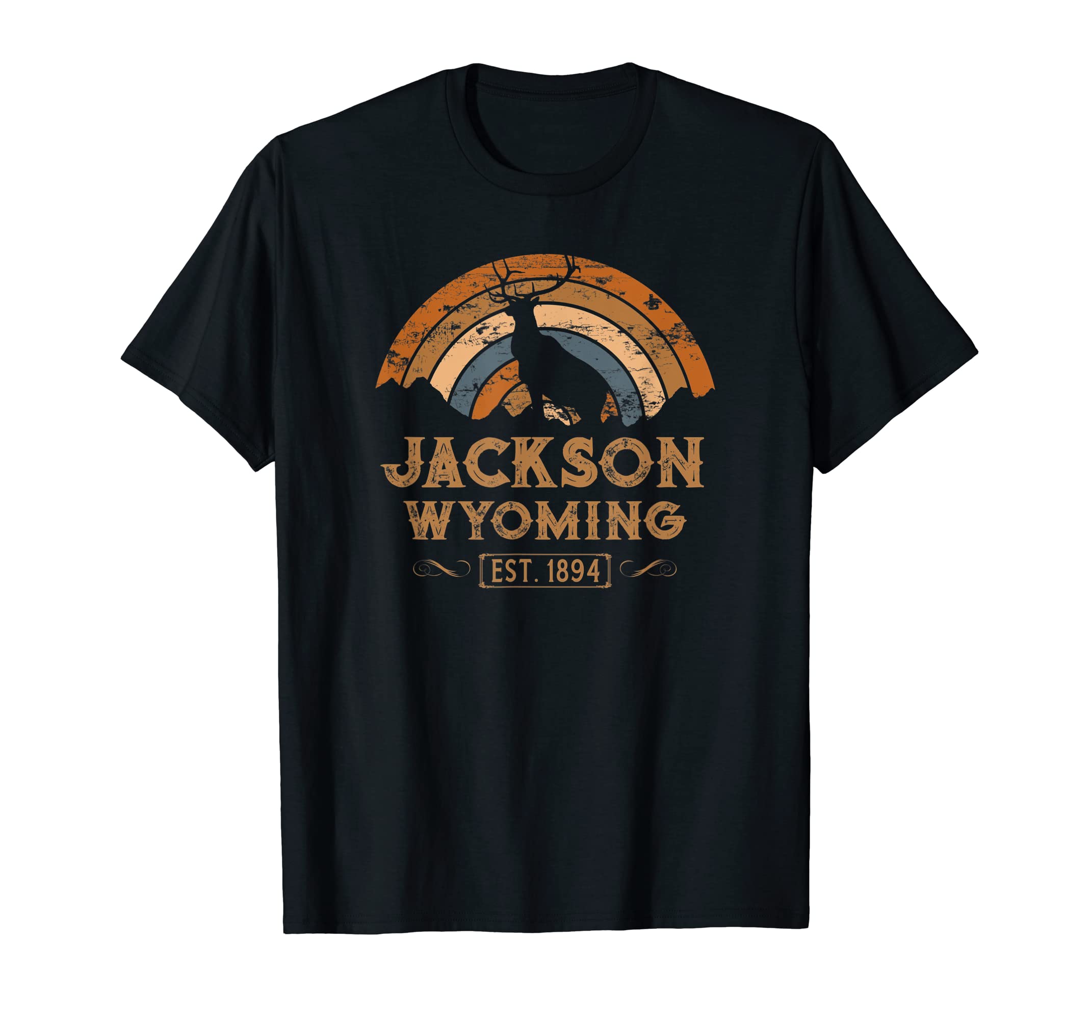 Jackson Wyoming Wy Western T-Shirt - Casual Everyday Wear Unisex - T-Shirt, Sweatshirt, Hoodie