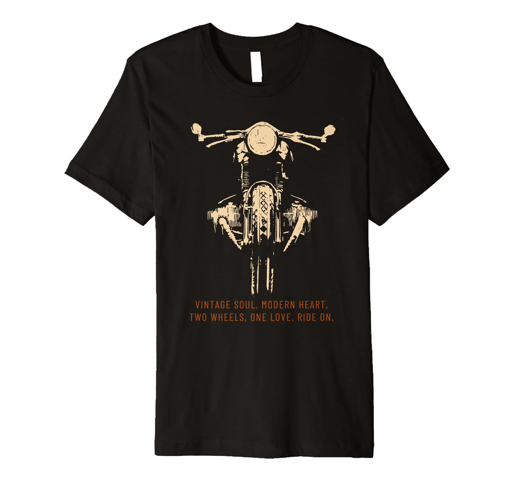 Motorcycle Biker Rider Mens T-Shirt - Trendy Graphic Men Women - T-Shirt, Sweatshirt, Hoodie