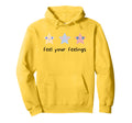Feel Your Feelings Stars Kawaii Emotions Hoodie - Graphic Print Unisex - T-Shirt, Sweatshirt, Hoodie